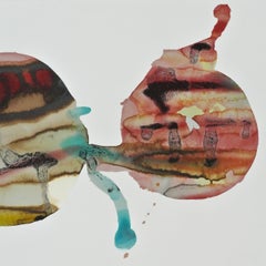 Unexpected thoughts III - Abstract Painting, Watercolor, Art, Mercé Girona