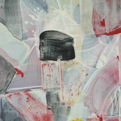 Jazz - Abstract Expressionist Painting, Art, Black & White, Mercé Girona