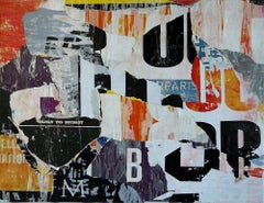 Paris40 - Collage, Paper, Mixed Media, Contemporary, Art, Christian Gastaldi