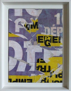 SLPCLXXV - Collage, Paper, Mixed Media, Contemporary, Art, Christian Gastaldi