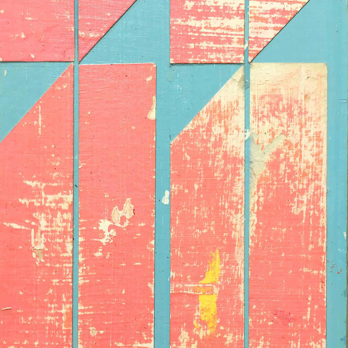 Kareem Rizk is an Australian artist based in Denmark. Kareem produces collages and mixed media artworks with a characteristic style that often emphasizes figurative and representational forms over abstract and geometric backgrounds. His interest in