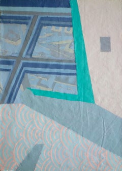 Turismo 9 - Surrealist Painting, Abstract, Contemporary, Art, Ricardo Gonzalez