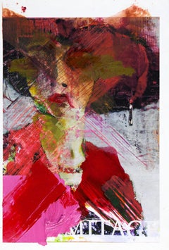 Readymade Painting 9 - Pop Art, Contemporary, Colorful, Pink, Peter Vahlefeld