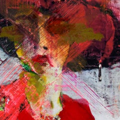 Readymade Painting 9 - Pop Art, Contemporary, Colorful, Pink, Peter Vahlefeld