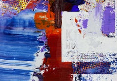 Readymade Painting 10 - Pop Art, Contemporary, Colorful, Blue, Peter Vahlefeld