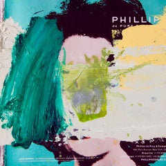 Readymade Painting 11 - Pop Art, Contemporary, Colorful, Orange, Peter Vahlefeld