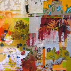 Readymade Painting 14 - Pop Art, Contemporary, Colorful, Orange, Peter Vahlefeld