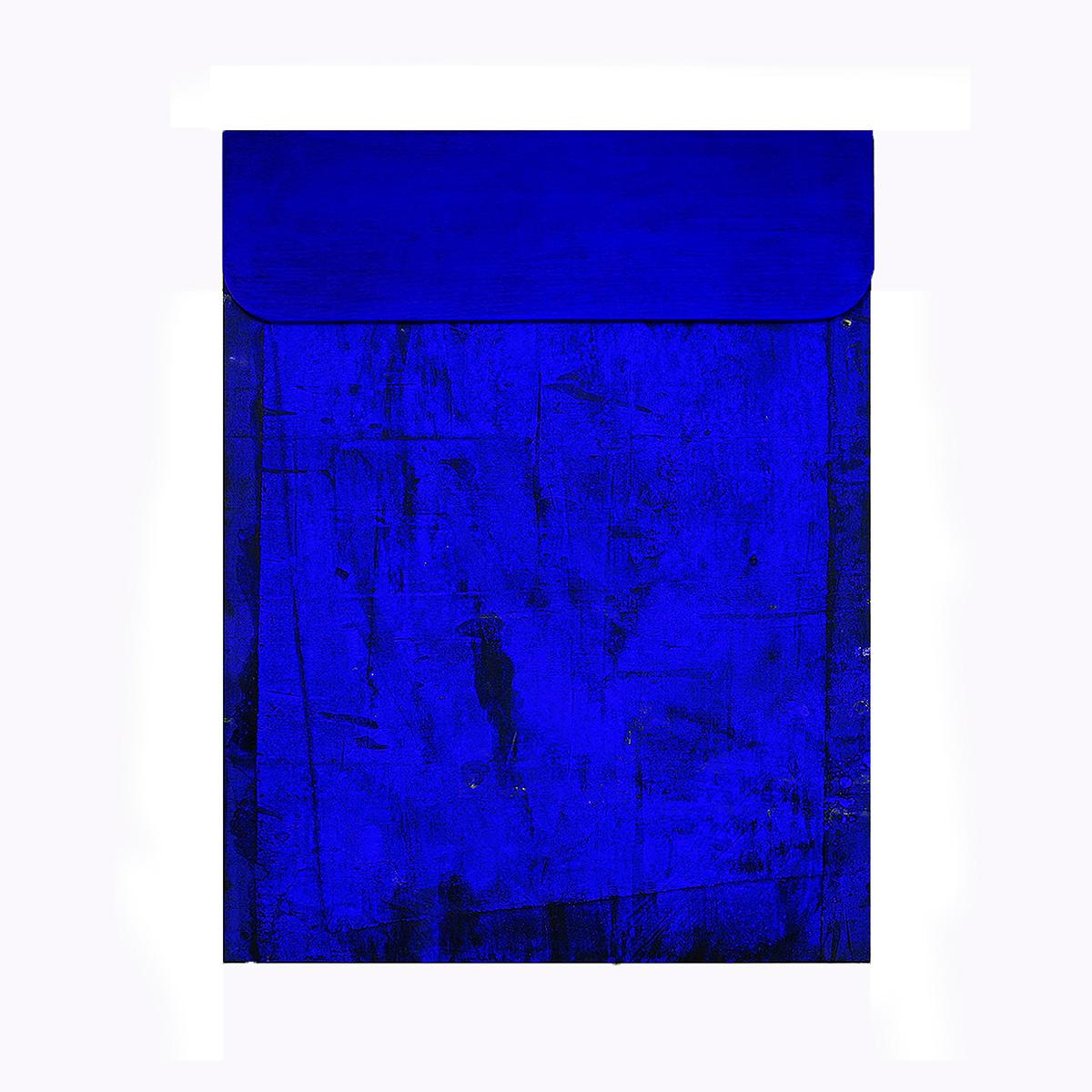 Untitled Blue - Abstract Painting, Sculpture, Minimalism, Art, Jaime Poblete For Sale 3