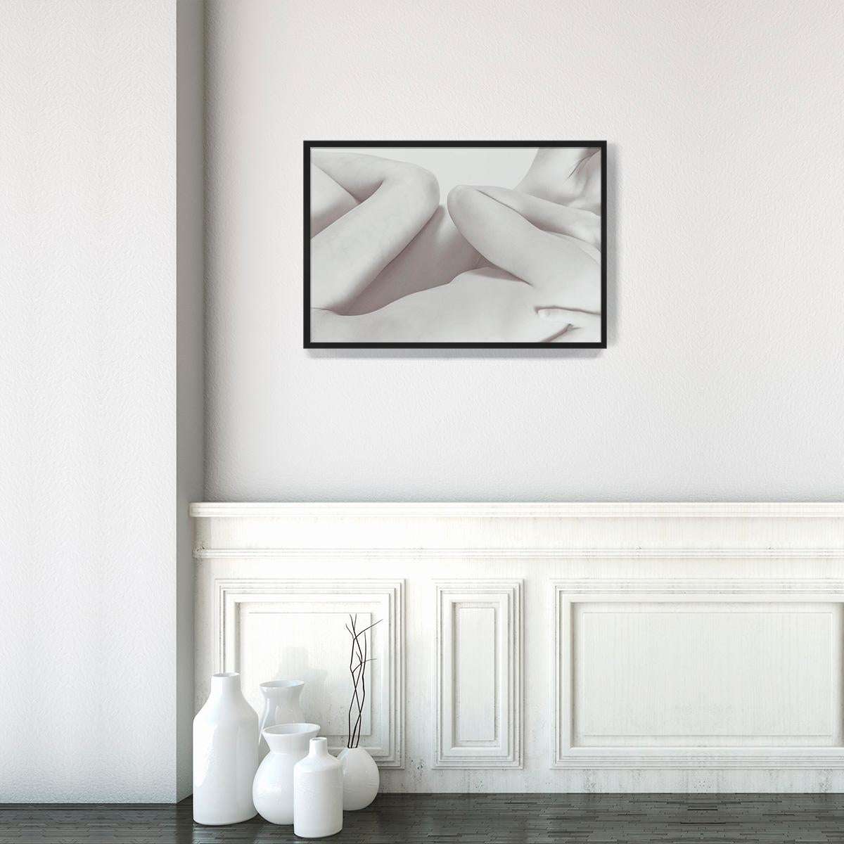 Interwined 09 - Fine Art Photography, Black & White, Portrait, Nude, Marius Budu For Sale 2