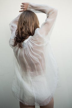Untitled 20 - Fine Art Photography, Portrait, White, Dance, Sofia Fernandez