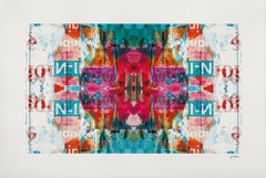 Kaleidoscope II - Abstract Unique Digital Art, Fine Art Giclée, Ribes Art