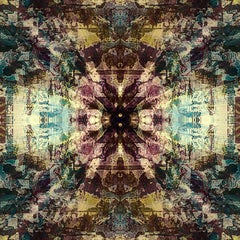 Kaleidoscope III - Abstract Unique Digital Art, Fine Art Giclée, Ribes Art