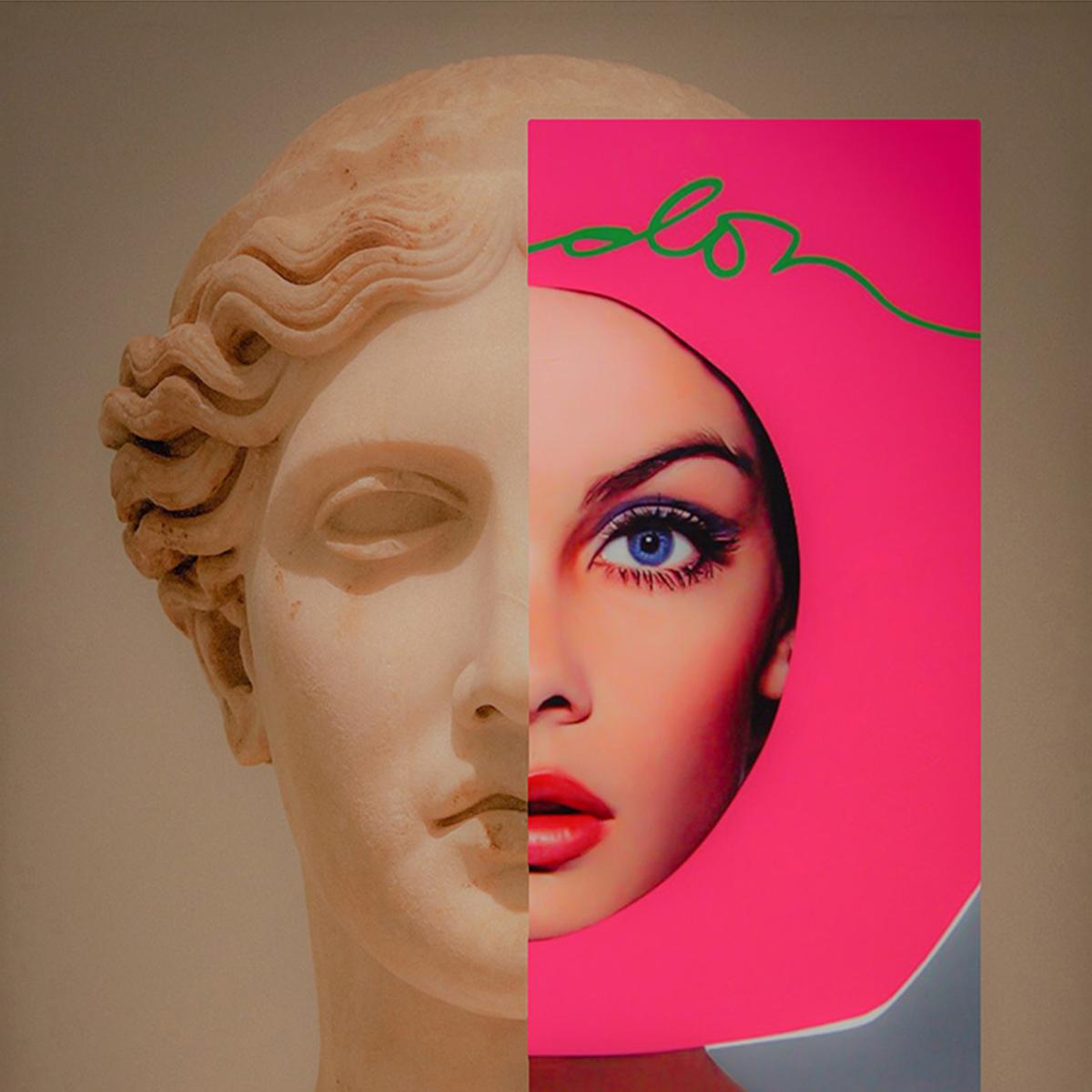 Metáfora I - Kunstdruck, Collage, Digital, Zeitgenössisch, Sephora Venites im Angebot 1