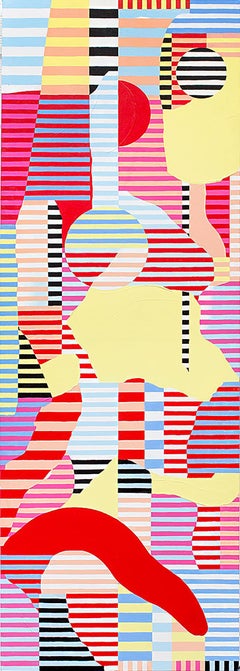 Abstract 138 - Oil Painting, Colourful, Pattern, Contemporary, Art, Mireia Ruiz