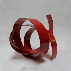 Corbant 35 - Abstract, Outdoor Sculpture, Contemporary, Art, Red, Rafael Amorós
