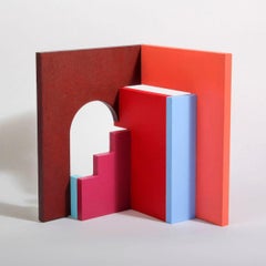 Imerovigli - Abstract, Sculpture, Pink, Contemporary Art, Marina Esmeraldo