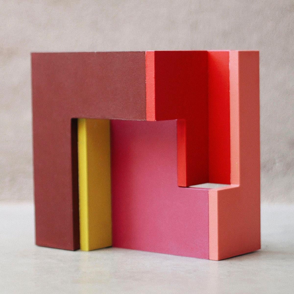 Pompéia - Abstract, Sculpture, Architecture, Contemporary Art, Marina Esmeraldo im Angebot 1