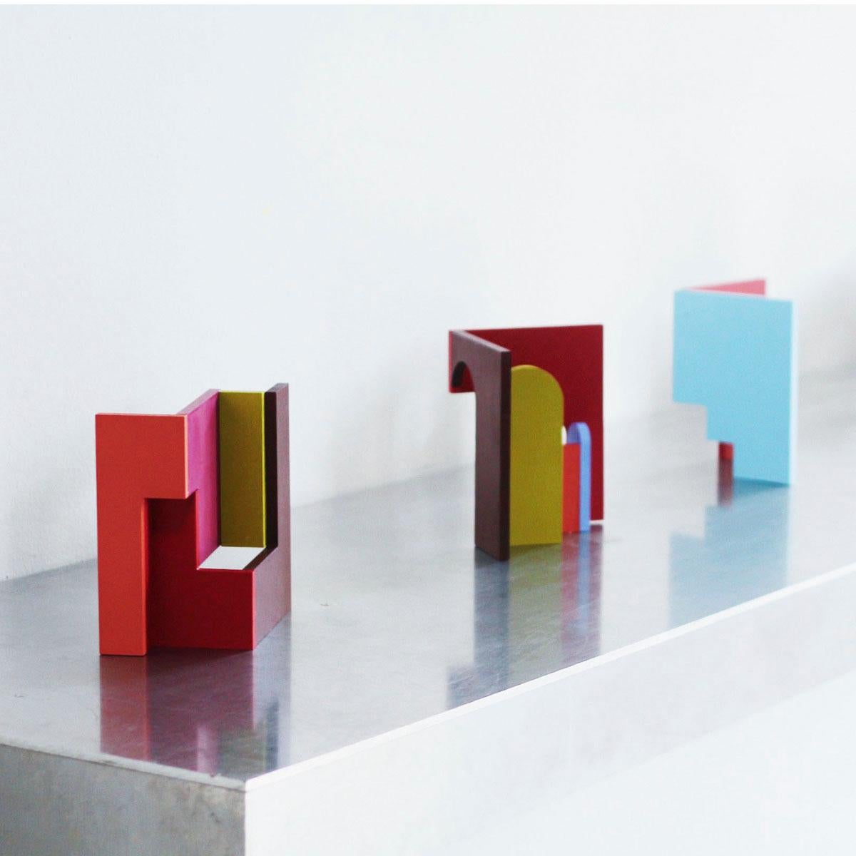 Pompéia - Abstract, Sculpture, Architecture, Contemporary Art, Marina Esmeraldo For Sale 6