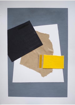 C10 - Abstract Painting, Mixed Media, Collage, Contemporary, Art, Jon Errazu