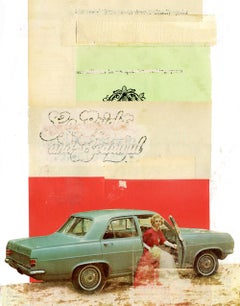 Buy a Dream - Collage, Mixed Media, Vintage, Contemporary, Car, Art, Kareem Rizk