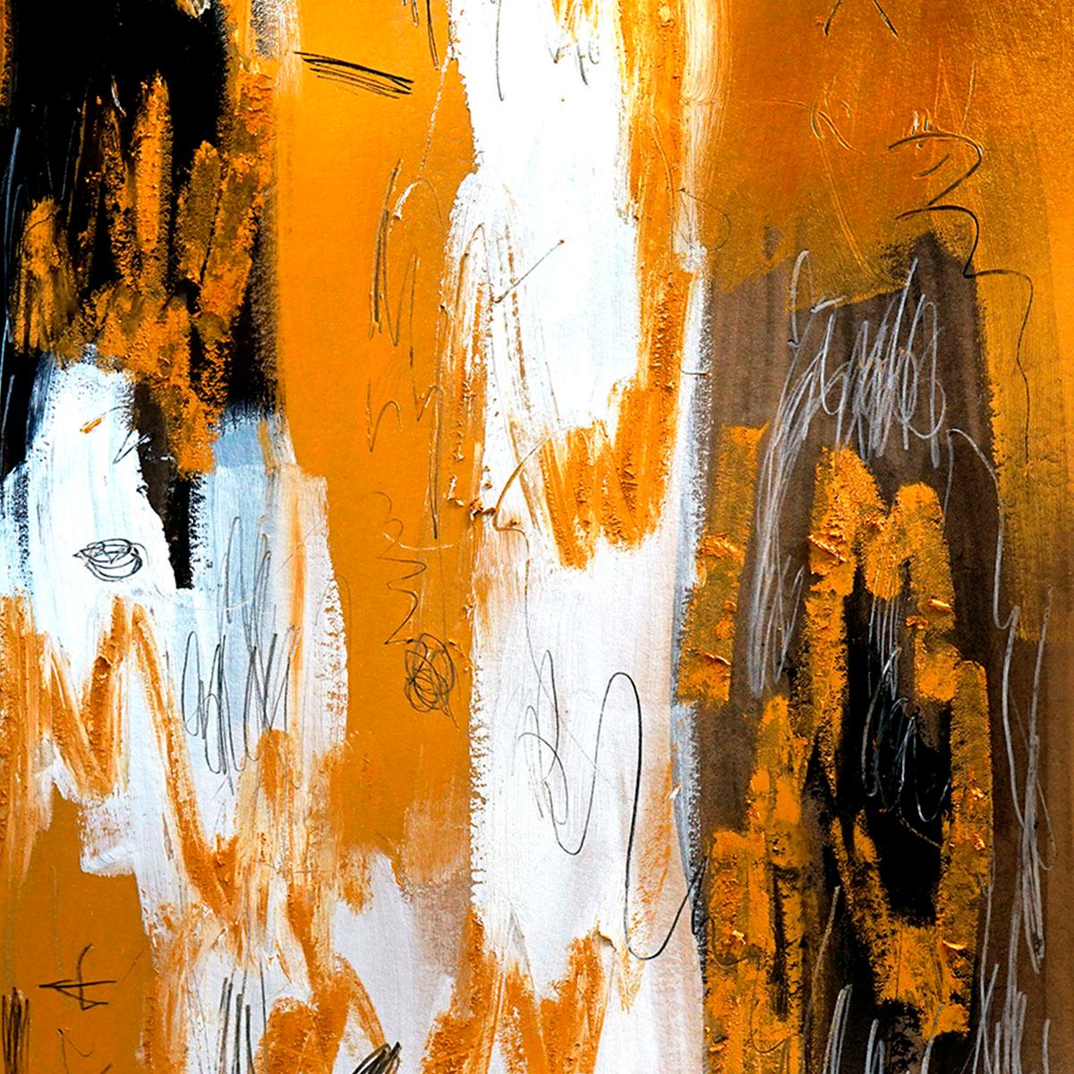 Impro VIII - Abstract Painting, Oil, Canvas, Contemporary, Art, Antonio Santafé For Sale 1