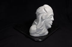 The Awakening Man  - Marble Sculpture, Figurative, Contemporary, Art, Marco Brás