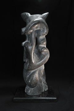 From Inside Out - Marble Sculpture, Abstract, Contemporary, Art, Marco Brás