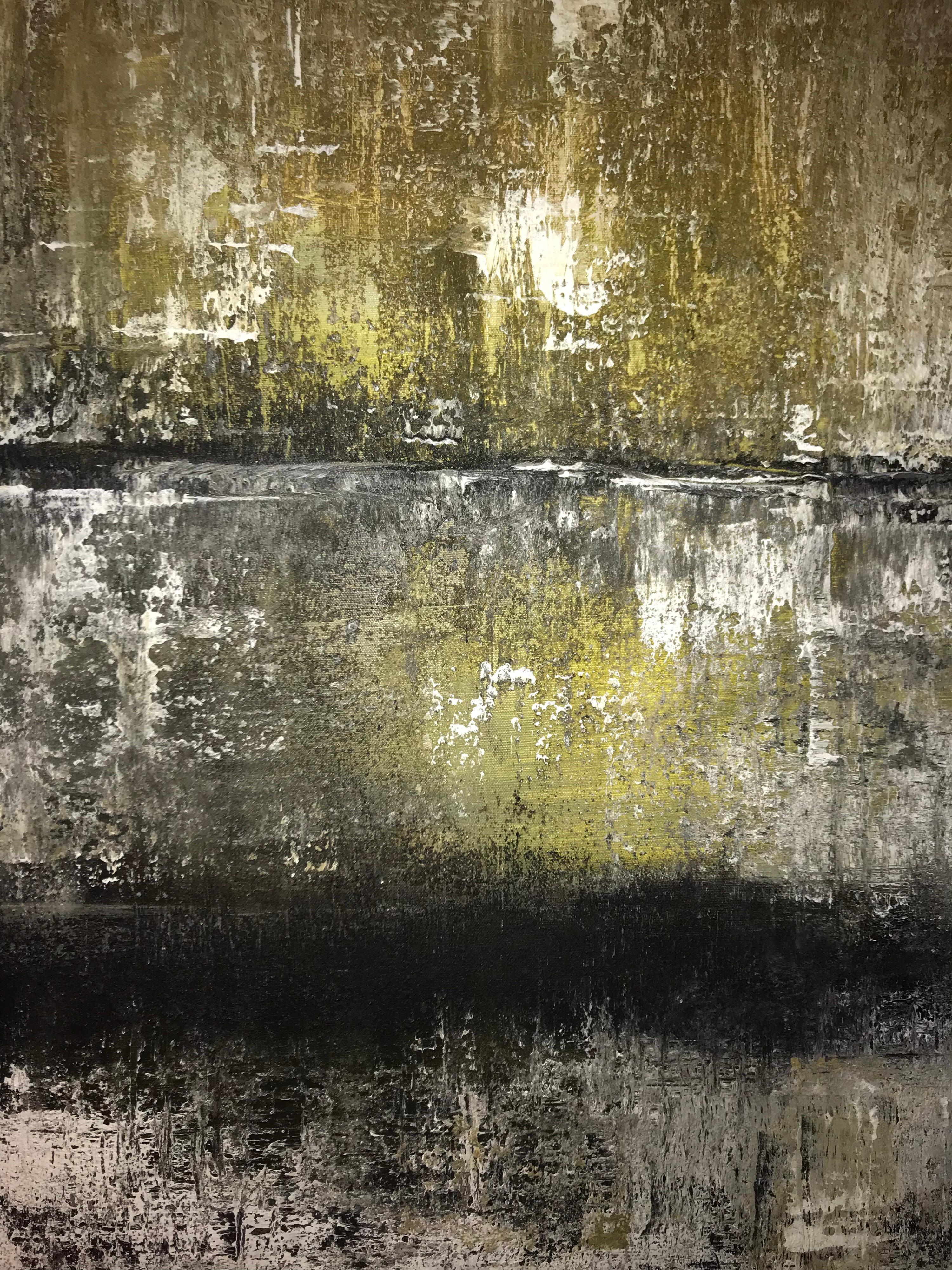 Bosque I - Pintura acrílica sobre lienzo - Técnica mixta - Firmado a mano Cert. de aut. en venta 4