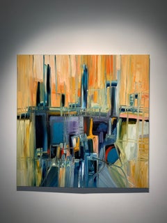 Magic Space - Bruno Cantais - Oil on canvas - Modern art - 21 th century