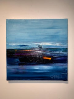 Just Travel - Bruno Cantais - Oil on canvas - Modern art - 21 th century