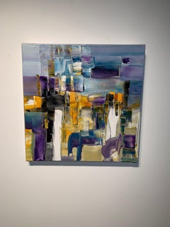 Composition abstr - Bruno Cantais - Oil on canvas - Modern art - 21 th century