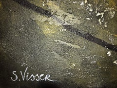 Katoenbollen - Acrylic paint on canvas - Mix technique - Handsign. Cert. of auth