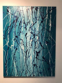 Blauwe nacht - 2016/13 - Pintura acrílica sobre lienzo - 80 x 60 cm - MICO
