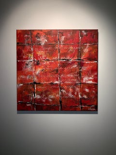 Tu me Manques - Acrilico su tela - Tecnica mista - Cert. d'autore firmato.