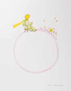 Le Petit Prince et Le Coucher De Soleil - Antoine De Saint-Exupéry