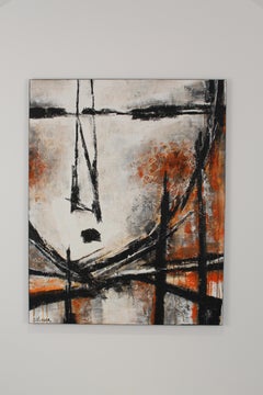 Face - Acryl on canvas - Mixed technique - Handsigned Cert. of auth.