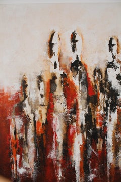 Gestaltes - Acryl on canvas - Mixed technique - Handsigned Cert. of auth.