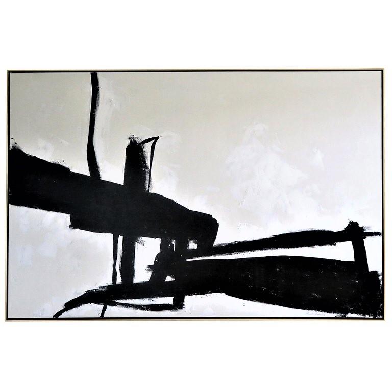 "Equilibrium" Original Painting, 9 ft x 6 ft - Mixed Media Art by Karina Gentinetta