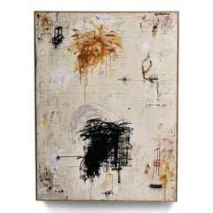 "Encore" Enormous Original Abstract Painting in Earth Tones, 6 ft. x 8 ft.