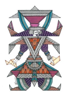 Modern Abstract Drawings and Watercolours