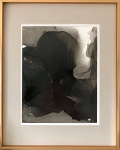 Paper Abstract Drawings and Watercolors