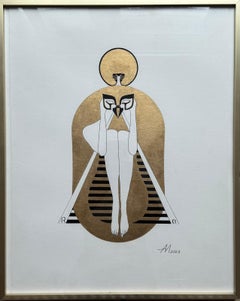 Der ägyptische Gott Ra - stellt eine Pyramide, goldenen Sand und den Kopf eines Falken dar