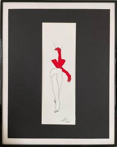 Desafío - dibujo lineal figura con guantes rojos