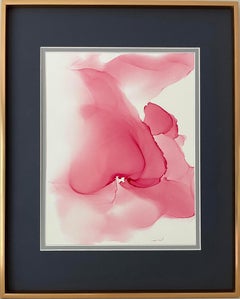 Unknown Flower-abstraction art, made in pale pink, rose colored