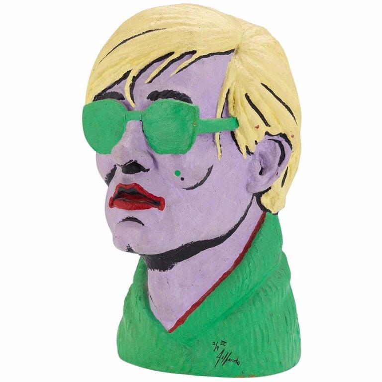 andy warhol bust