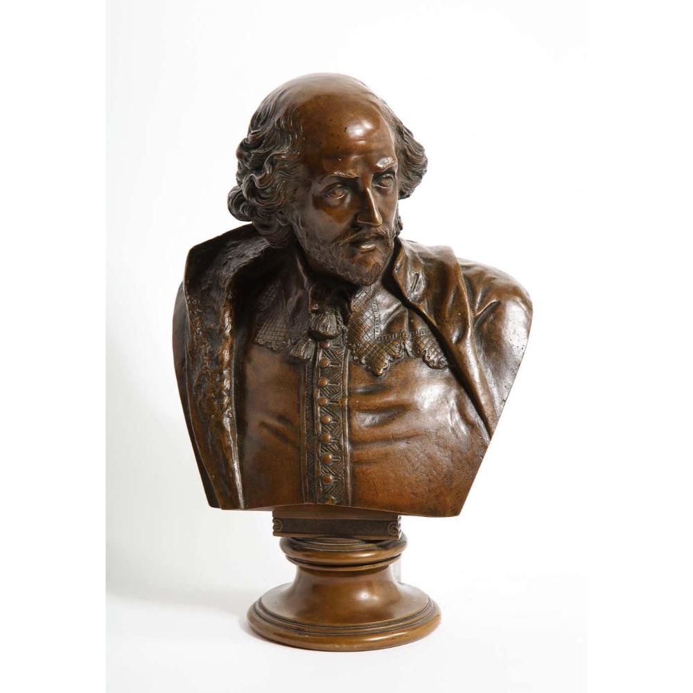 william shakespeare bust