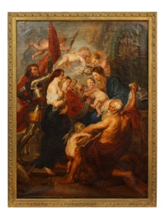 Lambertus van den Wildenberg (Dutch 1803-1857)  "Ascension of John The Baptist" 