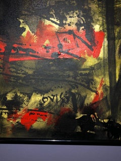 Nasser Ovissi, (Iranian, Born 1934) "Pomegranate Girl" Oil on Canvas Painting