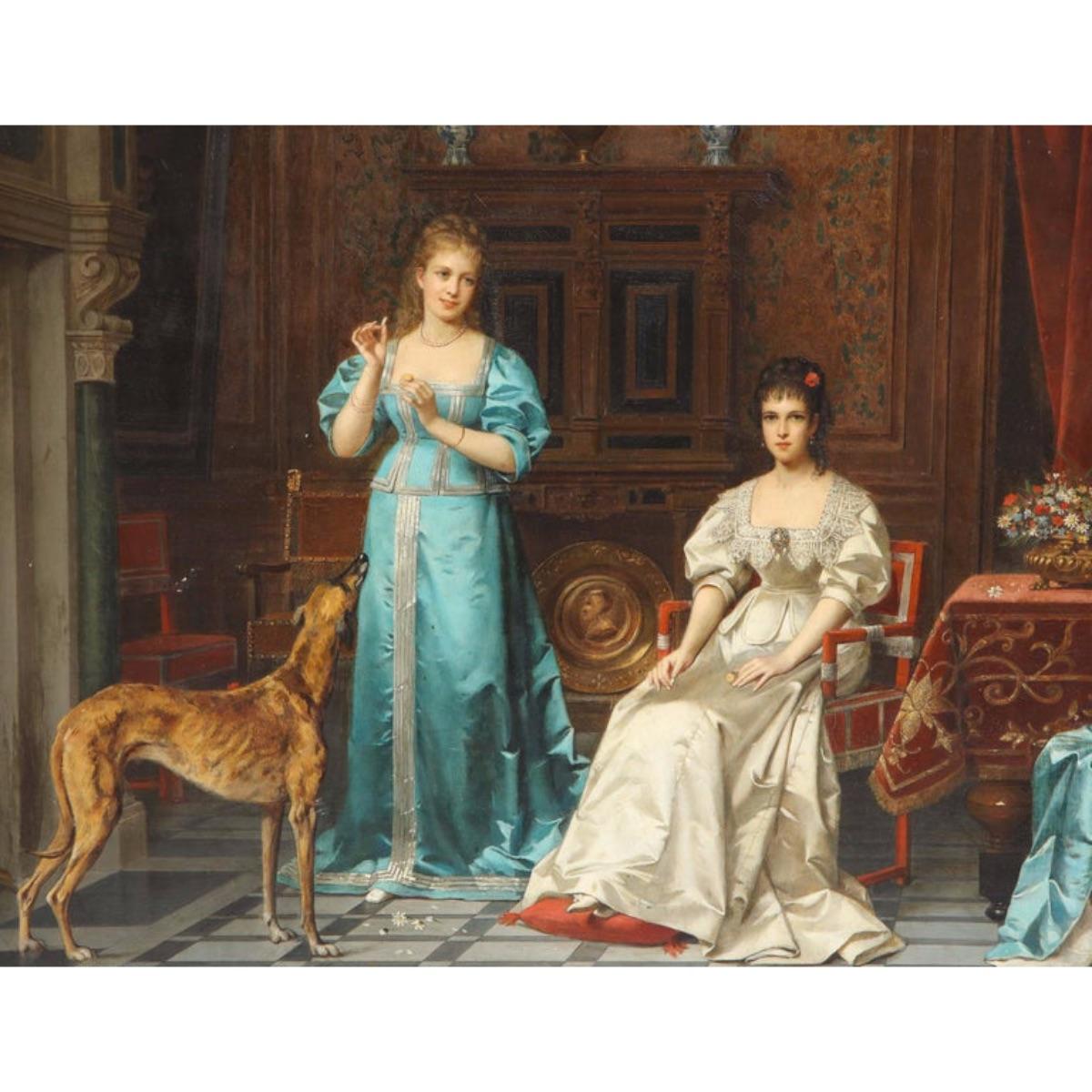 Pierre Paul Emmanuel de Pommayrac, a French Oil Painting 2