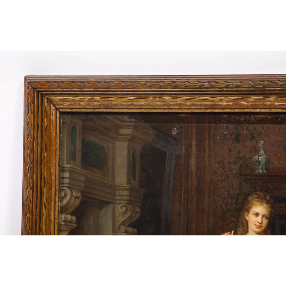 Pierre Paul Emmanuel de Pommayrac, a French Oil Painting 8